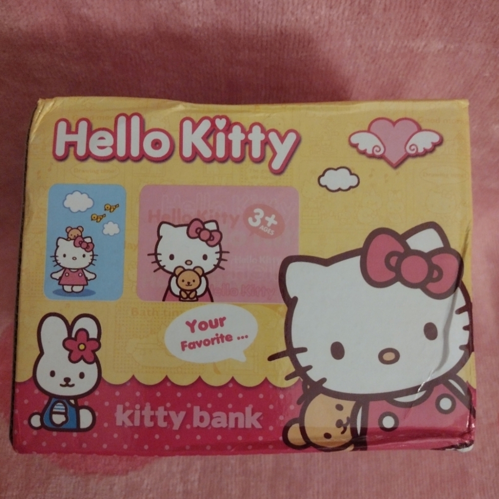 Hello Kitty Pink Kitty Bank By Sanrio - Picture 7 of 7